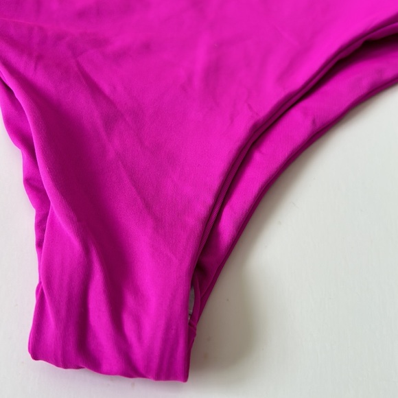 L Space Bikini Womens Harrington High waist Bitsy Cut Pink Small - Picture 9 of 11
